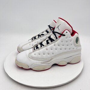 Nike Air Jordan 13 History of Flight Youth Sz  6.5 Women 8 414574 103 White Shoe